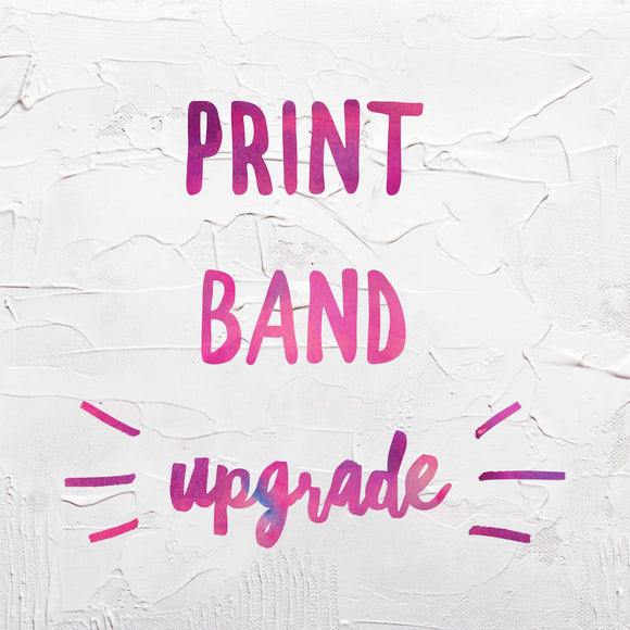 Print Band Upgrade for Bras and Underwear