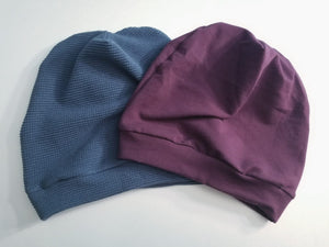 Solid Organic Cotton Slouchy Beanies